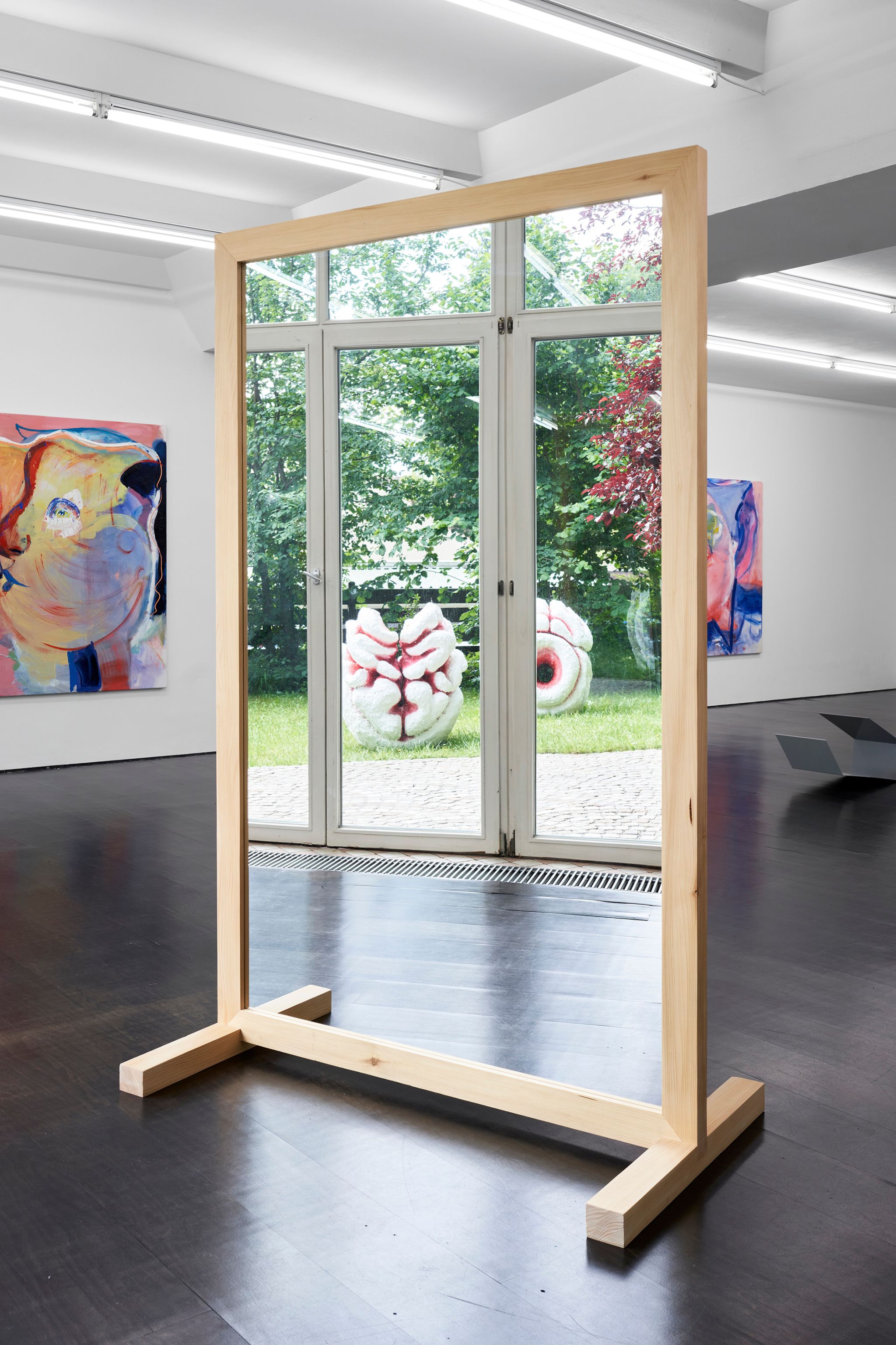Installation view, Fables of Resurrection, Deborah Schamoni, 2020
